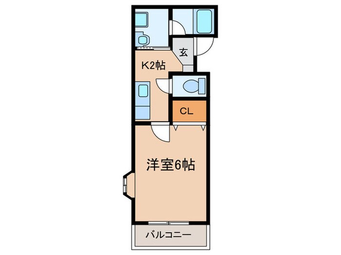 スカイパレス山之手の物件間取画像