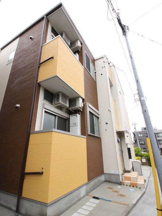 クレインハイツ本陣の物件外観写真