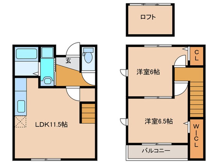 Ｇｒａｃｉａ　Ａ棟の物件間取画像