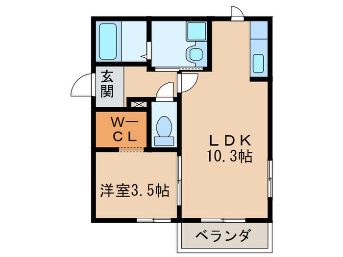 ＬＵＮＡ　ＣＯＵＲＴの物件間取画像