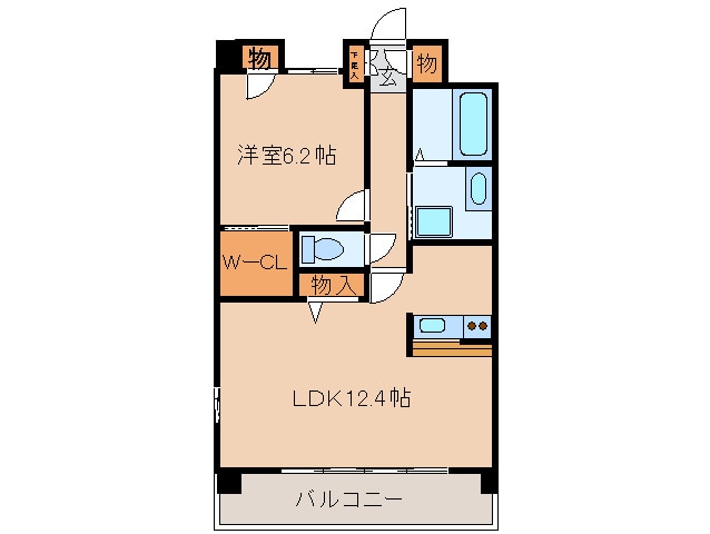 メゾン・グランドゥ－ルの物件間取画像