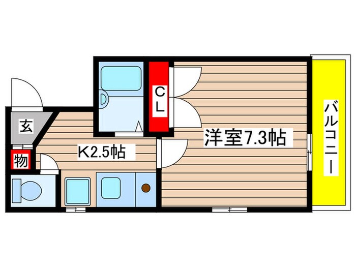 リヴィエール元八事の物件間取画像