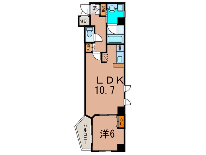 ＡＨマンション泉の物件間取画像