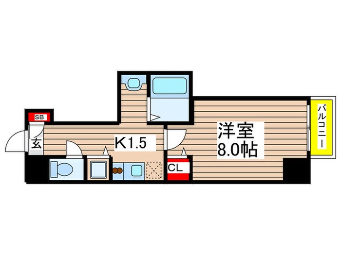 Ｄｏｒｆ Ｋａｍｉｍａｅｚｕの物件間取画像