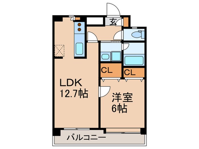 サンことひらＡ棟の物件間取画像