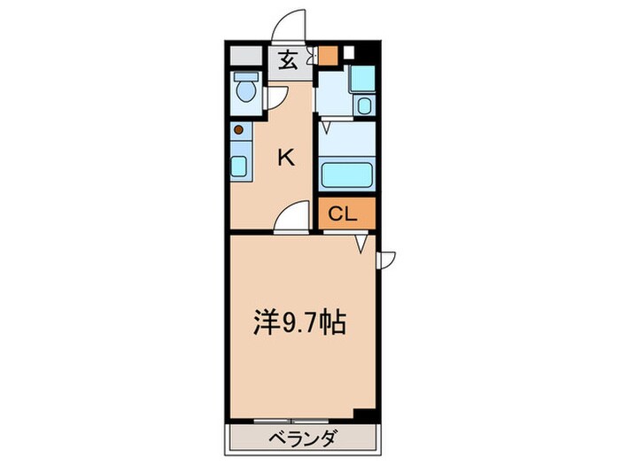 カ－サ上社西の物件間取画像