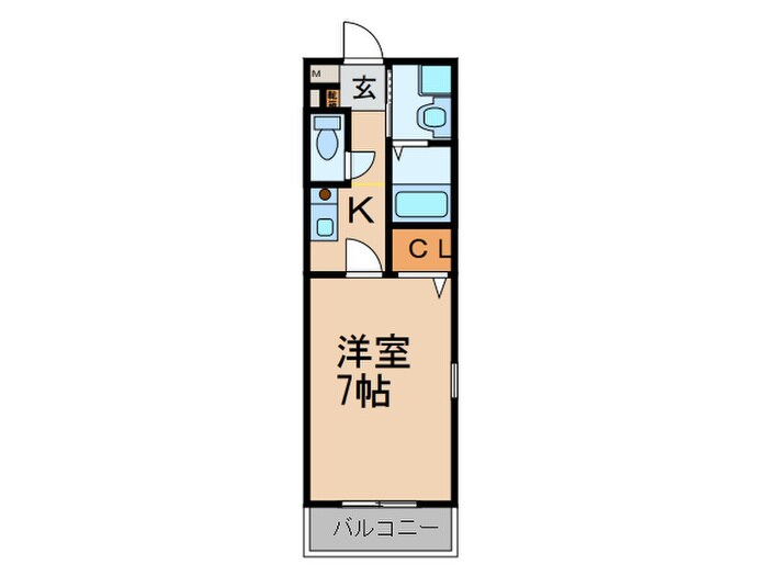 マ　メゾン志賀の物件間取画像