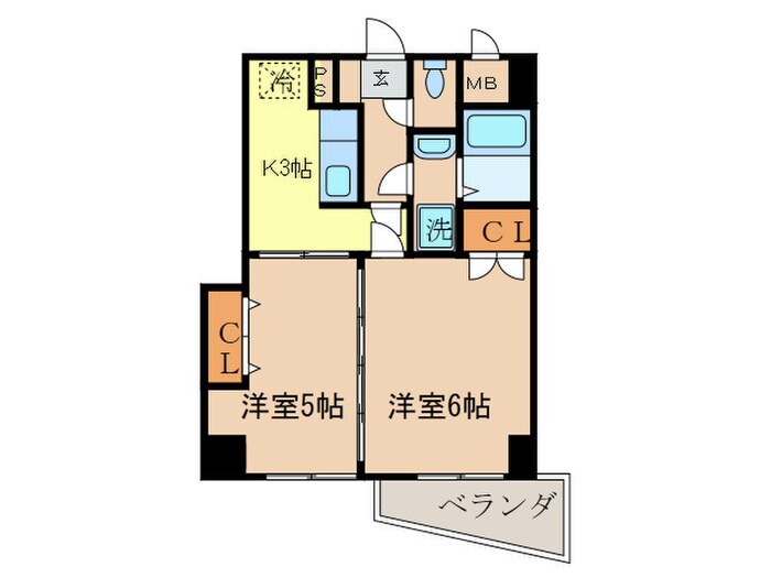 第３タジックビルの物件間取画像