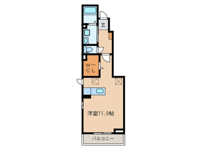 Rose玉池の物件間取画像
