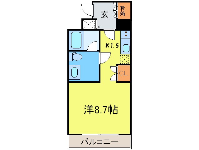 アプリーレ久屋大通公園の物件間取画像