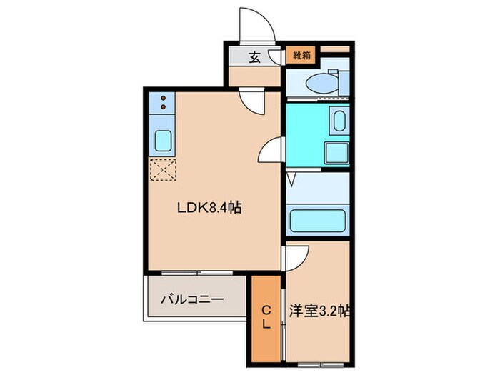 仮)fika庄内緑地公園の物件間取画像