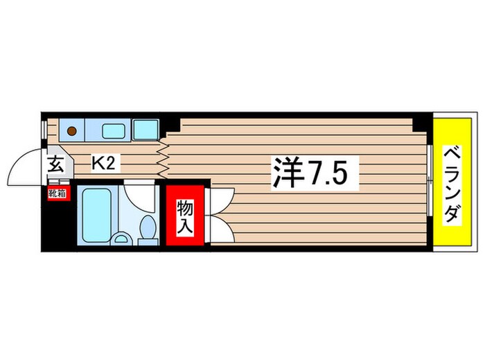 物件間取画像
