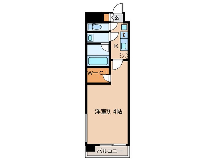 レジデンシア今池の物件間取画像