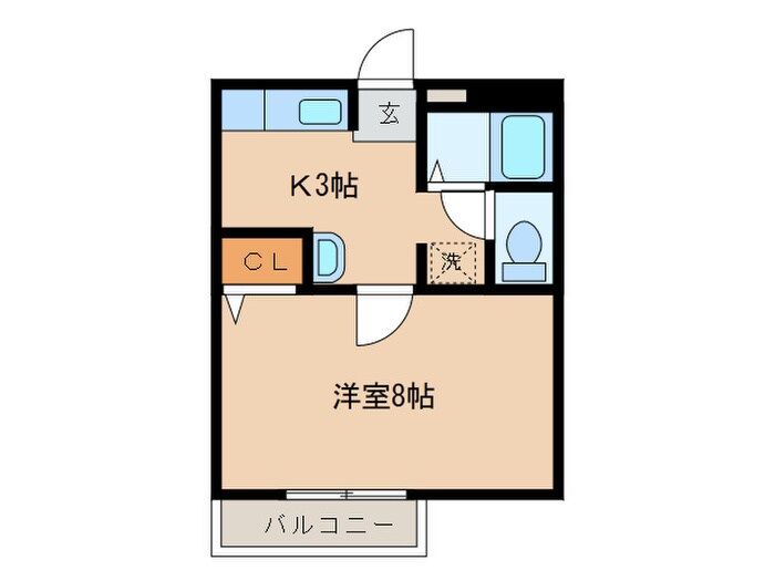 コ－ポ友の物件間取画像