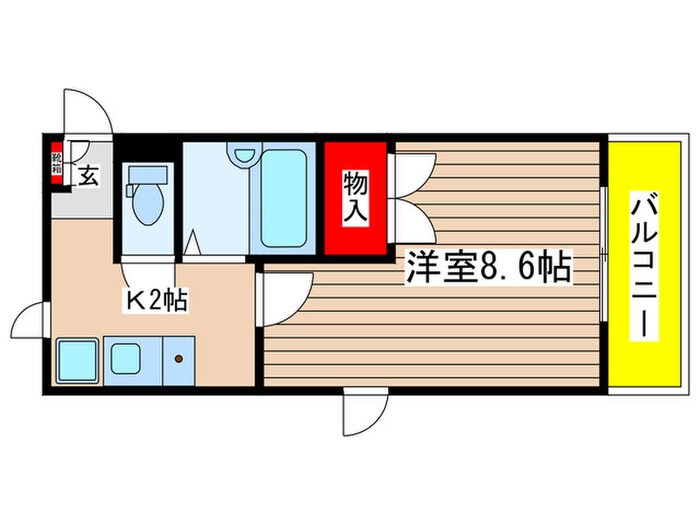 プリミエ－ル焼山の物件間取画像