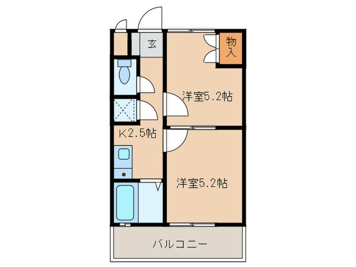 イ－グルの物件間取画像