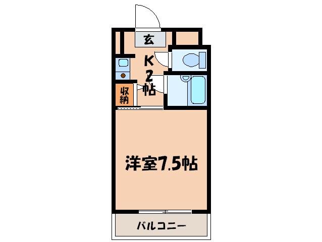 物件間取画像