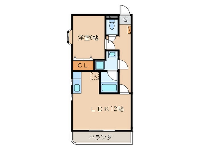 マーベラス小田井の物件間取画像