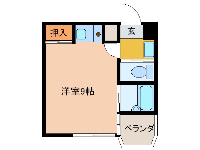 ヴィレドソレイユの物件間取画像