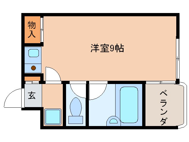 ヴィレドソレイユの物件間取画像