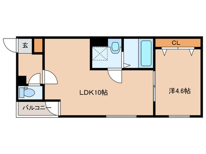 DEVELD本陣の物件間取画像