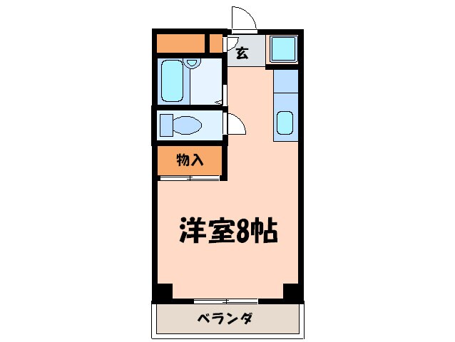 メゾン元禄の物件間取画像