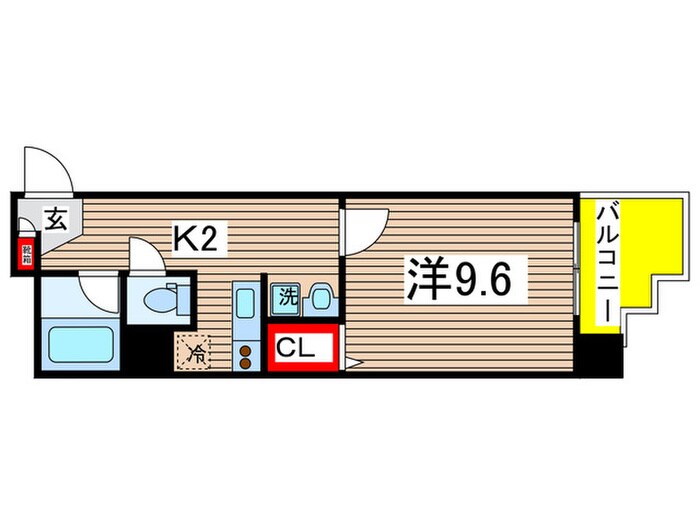 鶴舞パ－クヒルズの物件間取画像