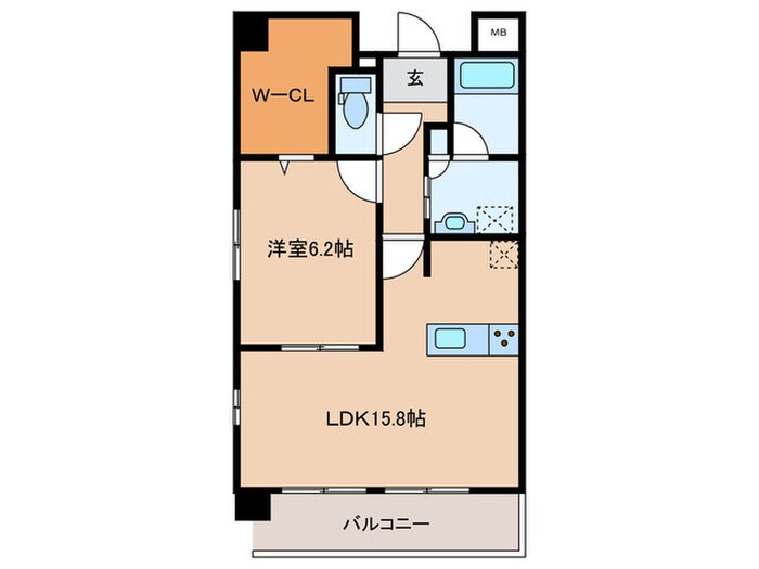 Aranjuez千原の物件間取画像