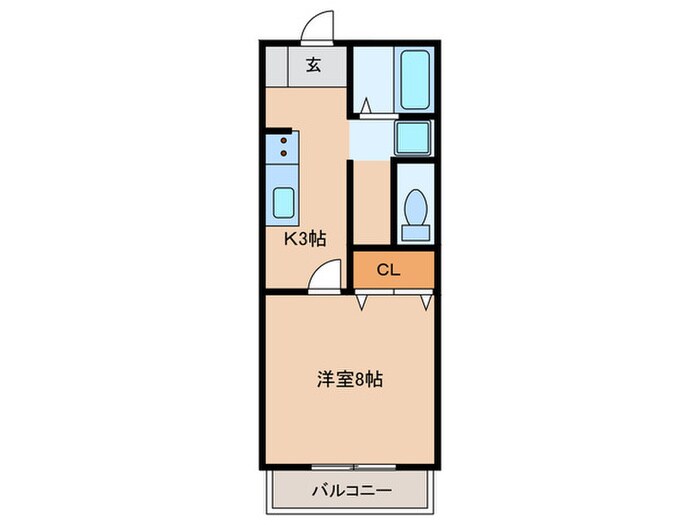 サンフレンズミラージュの物件間取画像