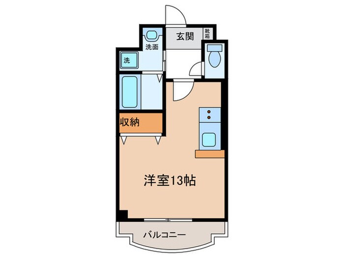 シンフォニーⅠの物件間取画像