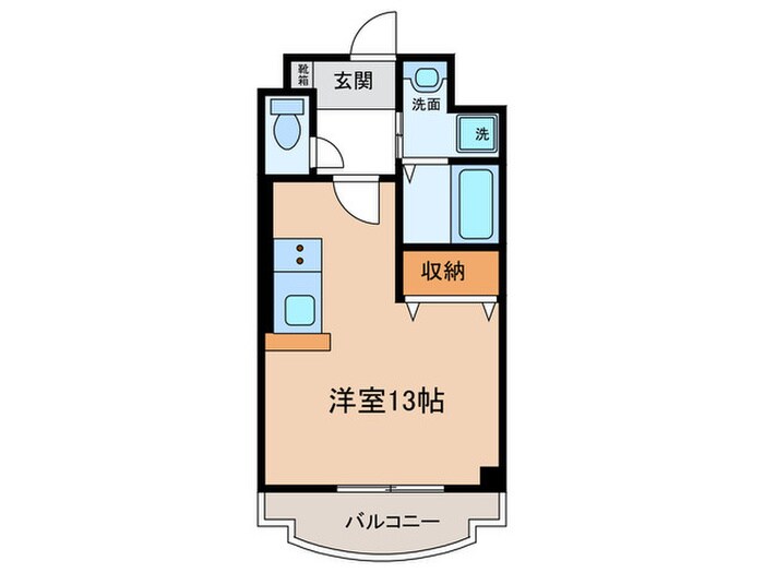 シンフォニーⅠの物件間取画像