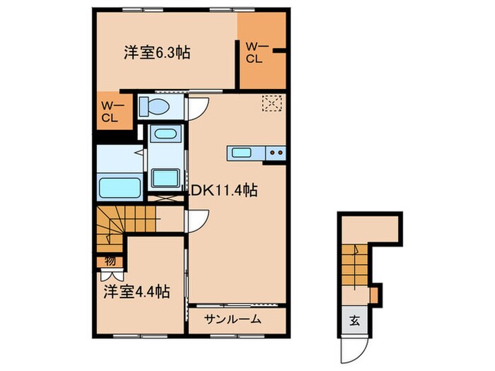 My　Dreamの物件間取画像