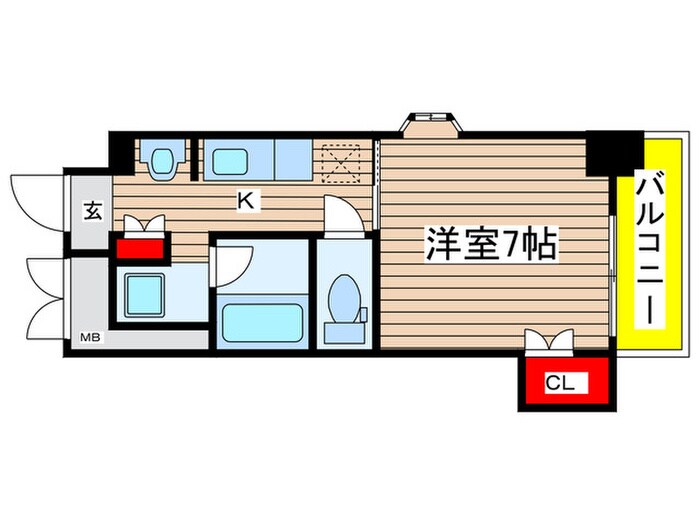 パールコートⅡの物件間取画像