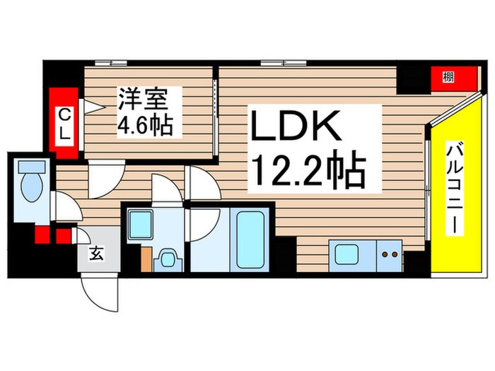パールコートⅡの物件間取画像
