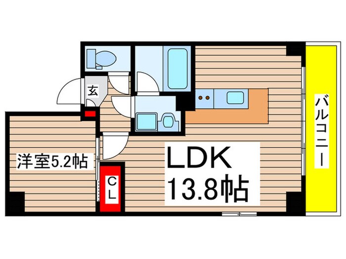 パールコートⅡの物件間取画像
