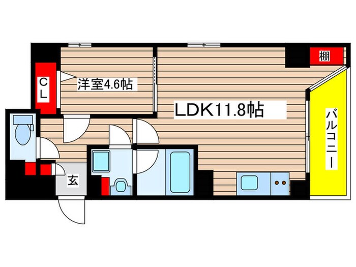パールコートⅡの物件間取画像