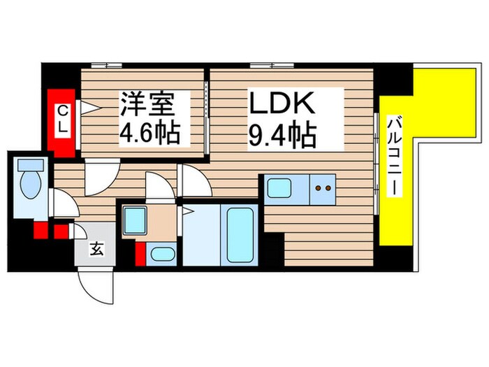 パールコートⅡの物件間取画像