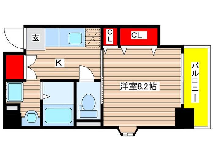 パールコートⅡの物件間取画像