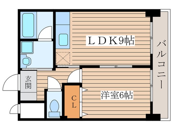 花井第三清風マンションの物件間取画像
