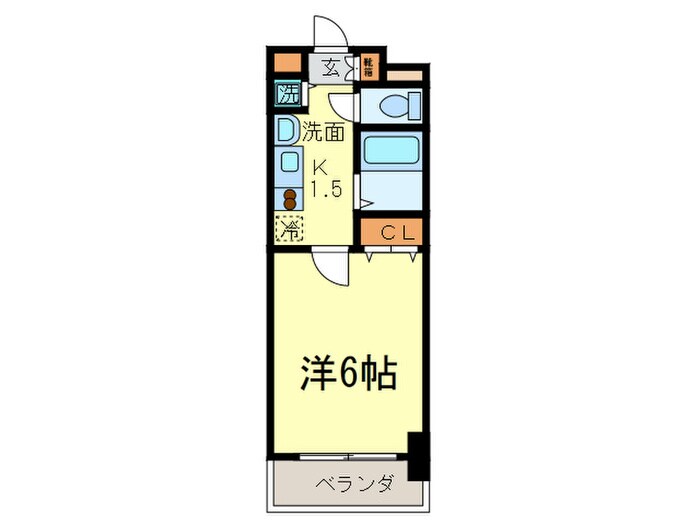 ﾌﾟﾚｻﾝｽ名古屋STATIONｱﾌﾞｿﾘｭｰﾄの物件間取画像