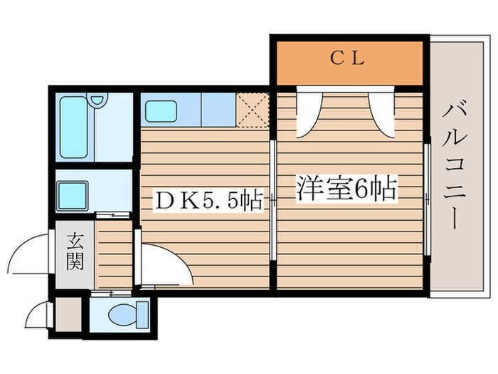 ウィステリア堀田の物件間取画像