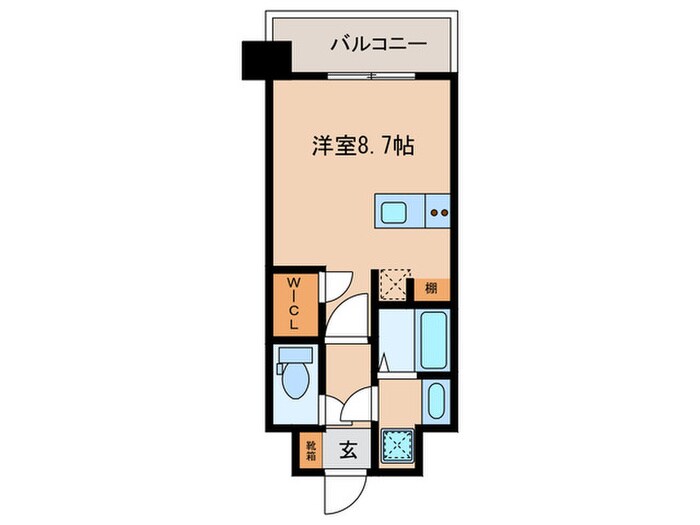 ルーエ今池の物件間取画像