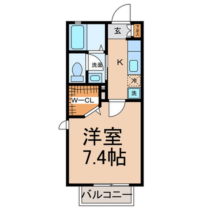 Ｃａｓａ Ｓｅｒｅｎｏの物件間取画像