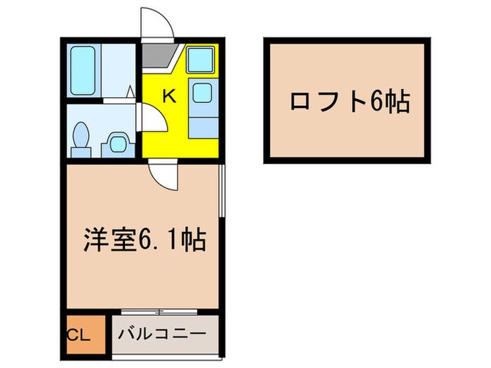 フルハウス六番町の物件間取画像