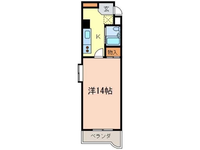 シティア－ク熱田の物件間取画像