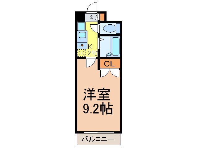 コンホ－ル千種の物件間取画像