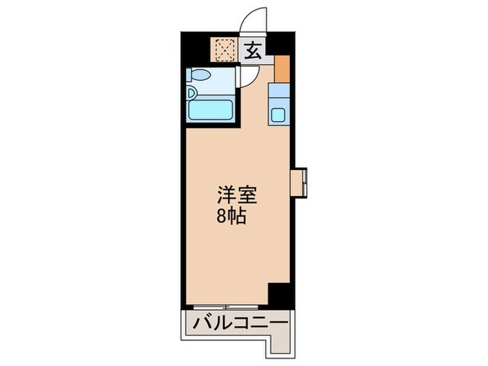 パリ－マンション２の物件間取画像