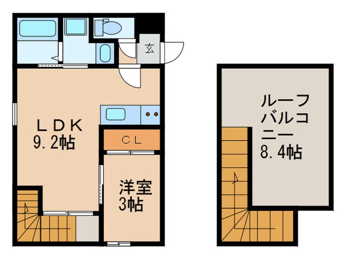 GRANDTIC オードリーⅠの物件間取画像