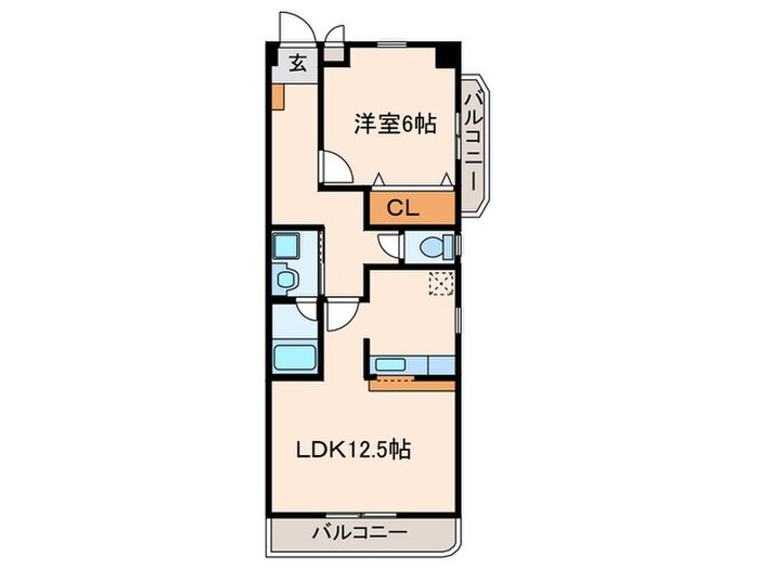 マ－ベラス青山の物件間取画像