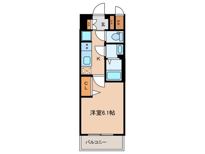 物件間取画像